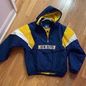 Vintage XL Michigan Starter Jacket
